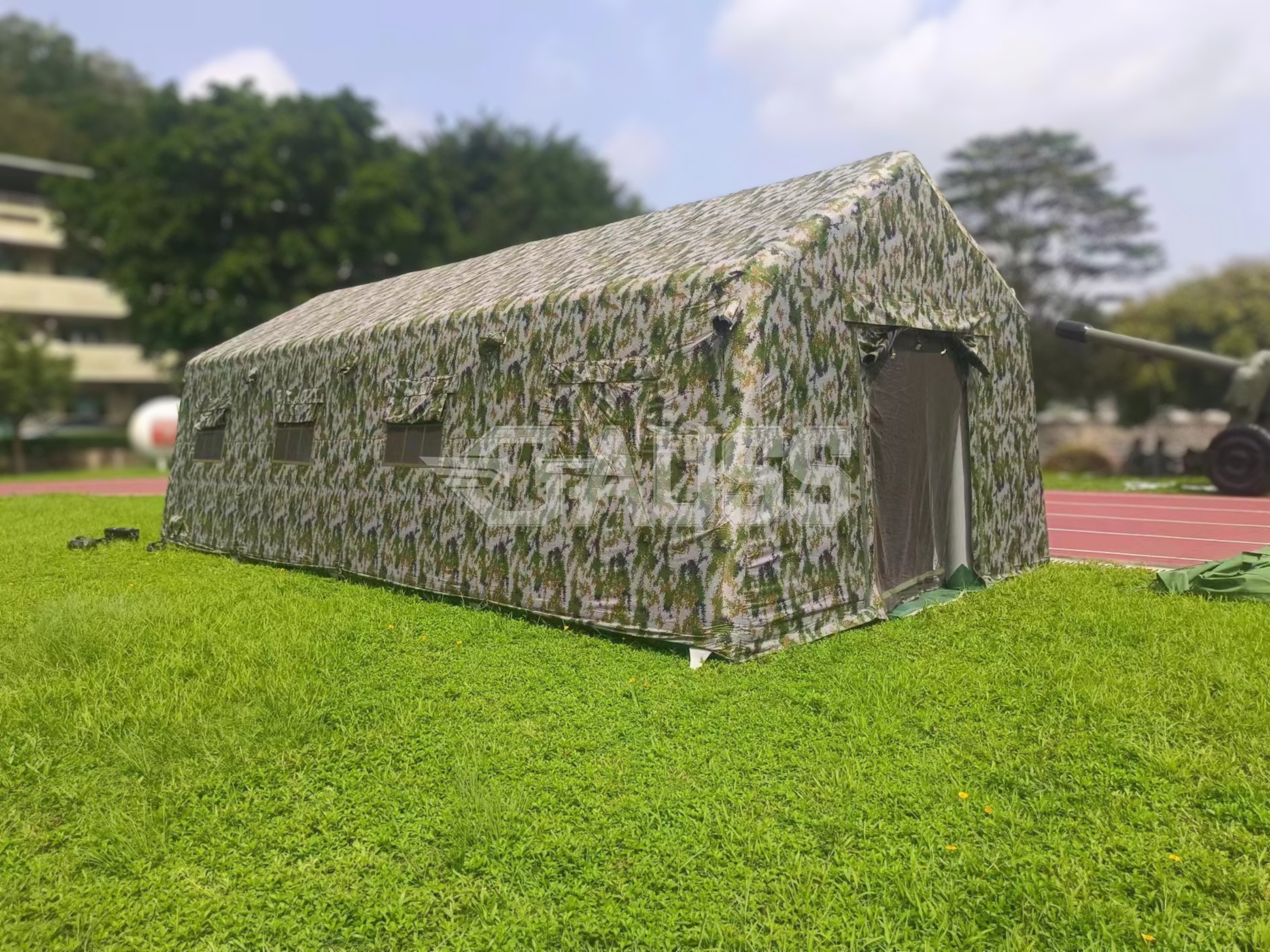CAMOUFLAGE INFLATABLE FIELD TENT thumbnail