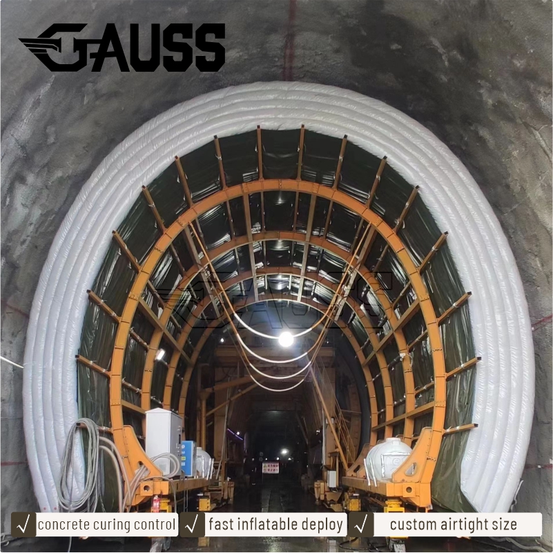 TUNNEL CURING INFLATABLE AIR-RIB 