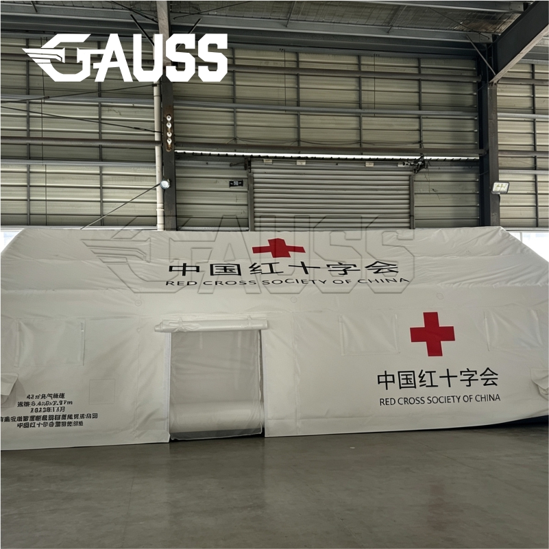 DOBLE-LAYER MEDICAL INFLATABLE TENT thumbnail